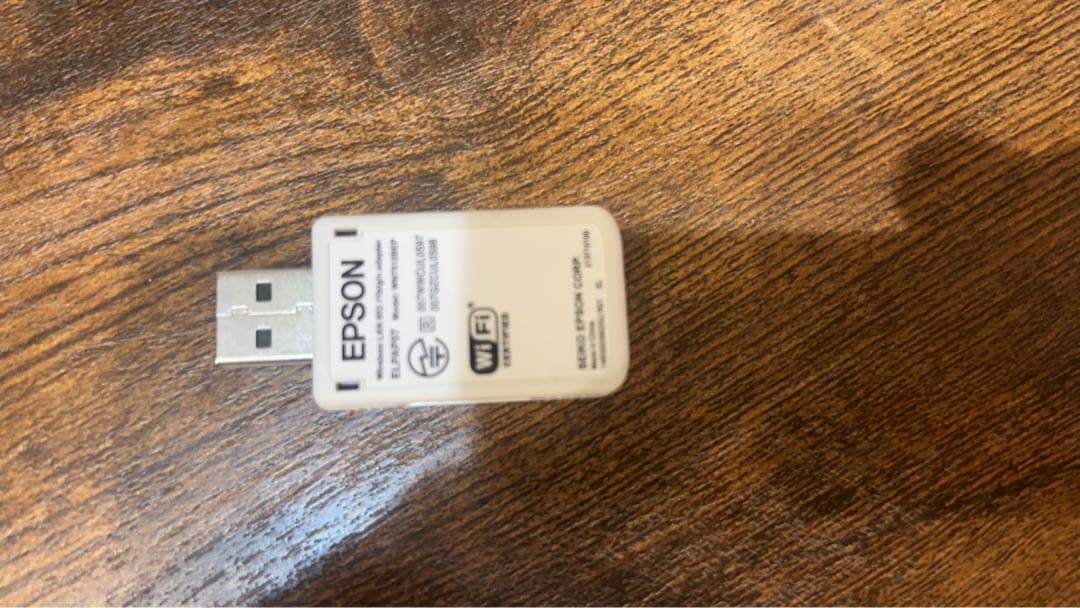 EPSON ホワイト プロジェクター本体