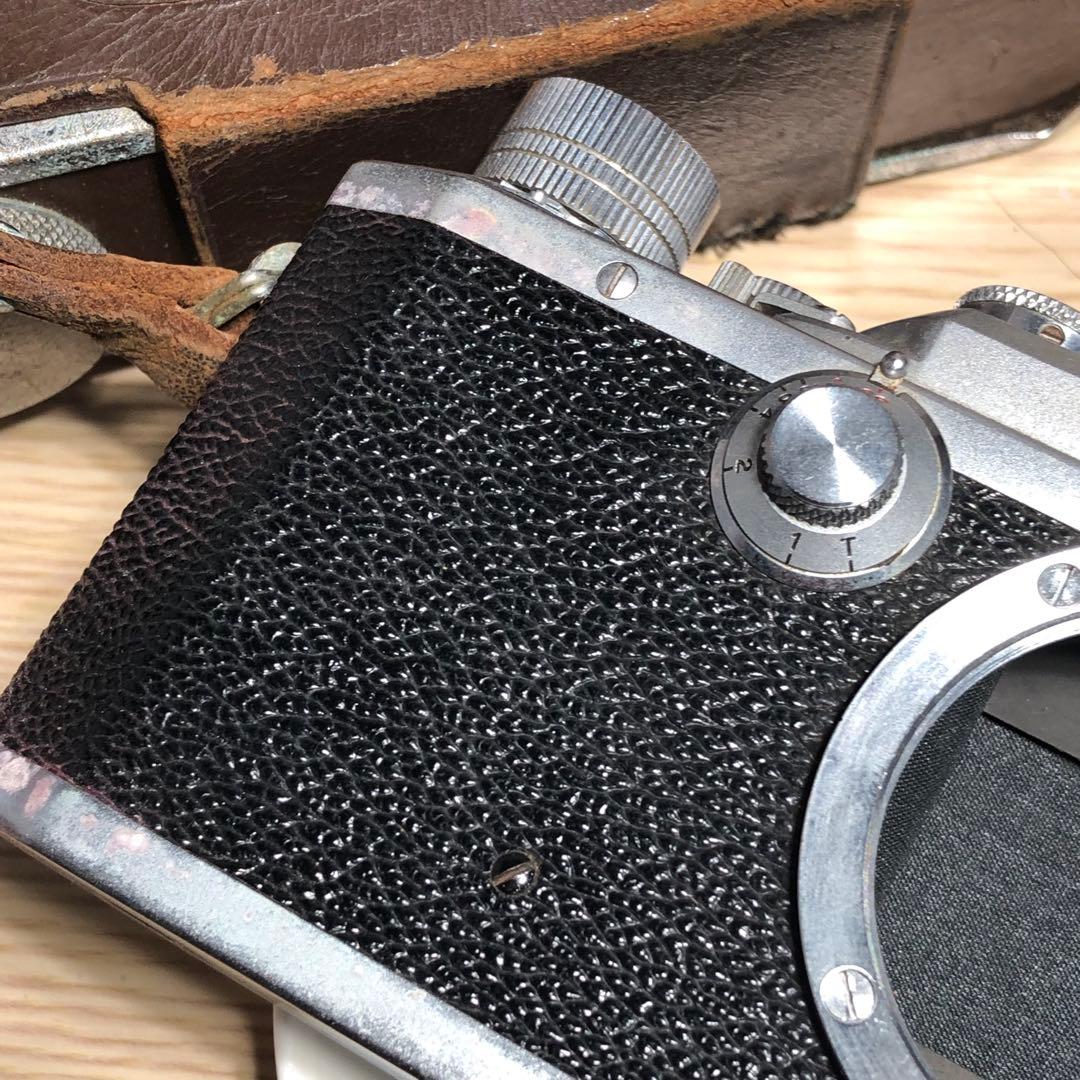 ケース付　Canon Ⅱ S型 ？　フィルムカメラ