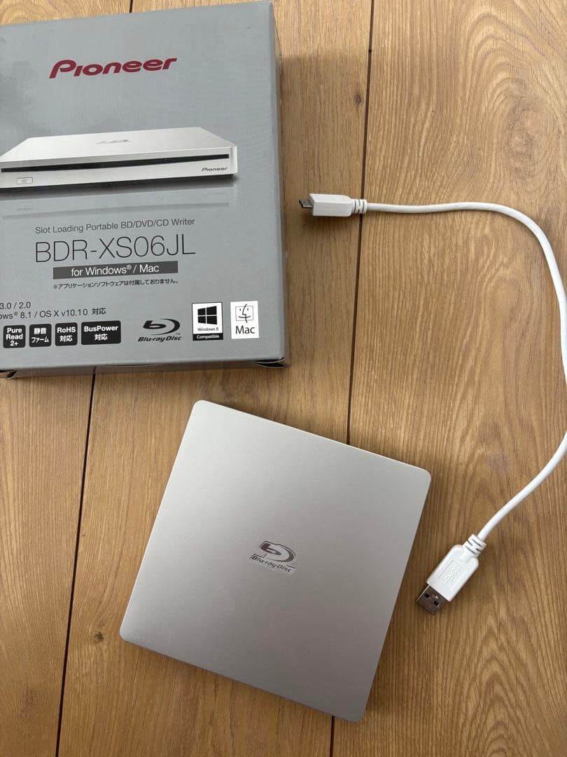 Pioneer BDR-XS06JL ブルーレイディスクドライブ