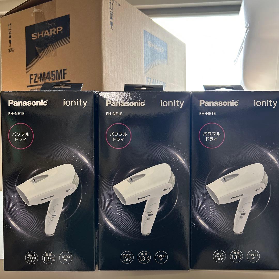 Panasonic ionity EH-NE1E ヘアドライヤー　3個