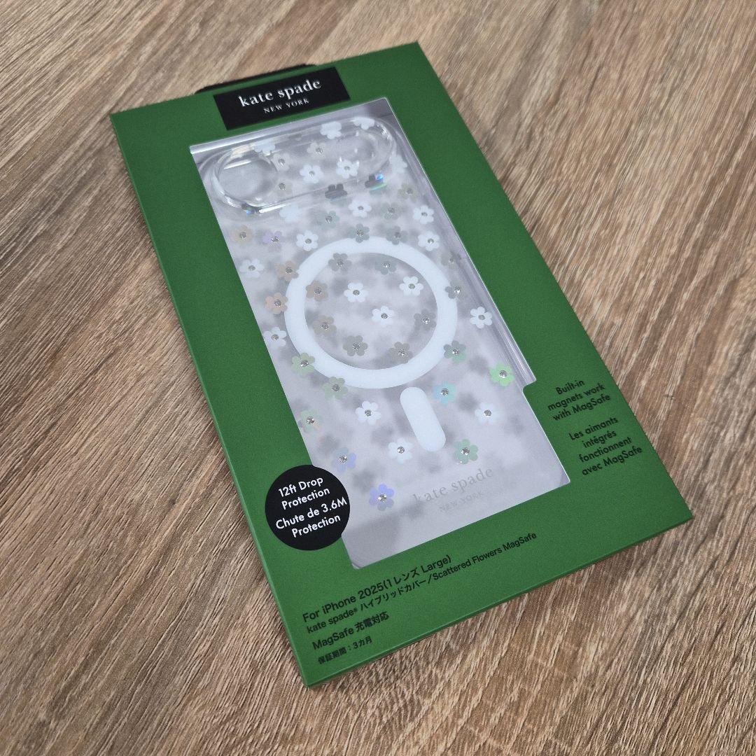 iPhone Air ケイトスペード(R)ハイブリッドカバー フラワー