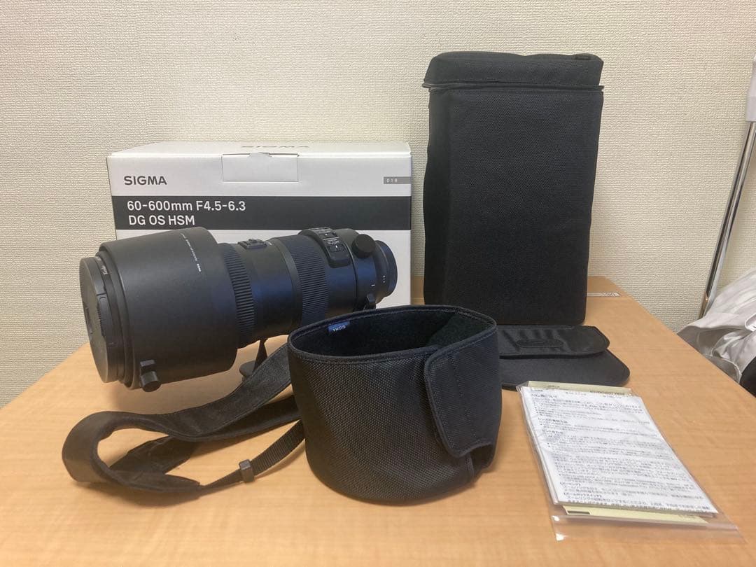 SIGMA 60-600mm ＋レンズガード （Canon ef用）