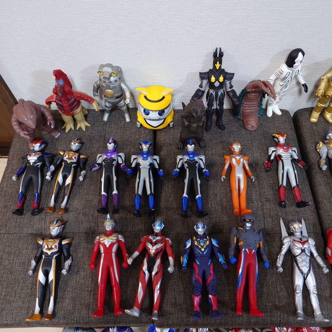 セール　ウルトラマン　ウルトラ怪獣　ソフビ　 セット　78体