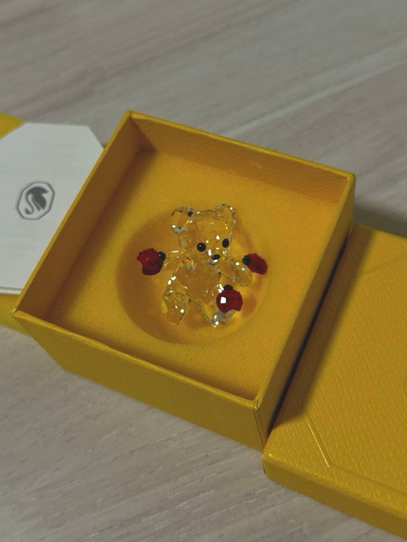 SWAROSKI クリスベア Good Luck Bear
