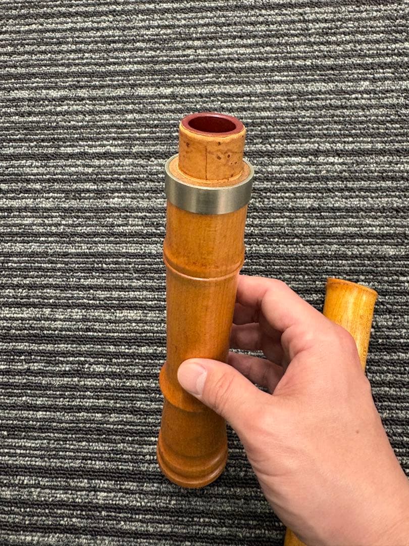 【極美品】 尺八 本体 都山流 琴風調 一尺六寸 全閉音律E 希少品 生産終了