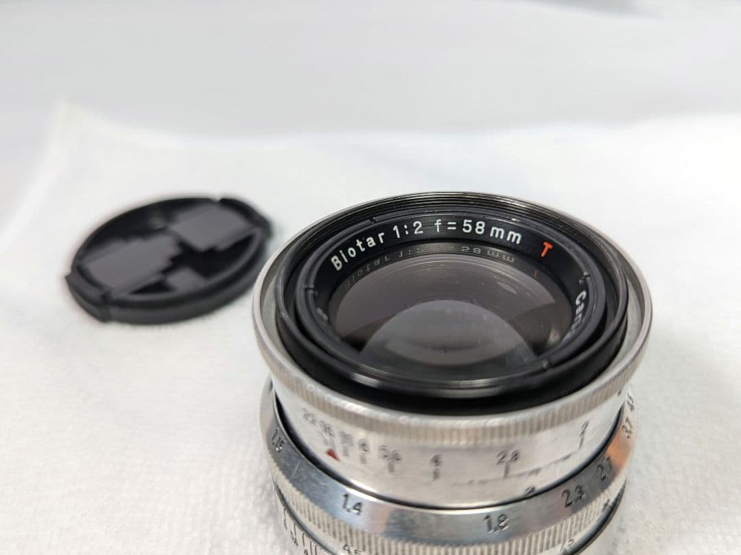 Carl Zeiss Jena Biotar 58mm F2（M42マウント）