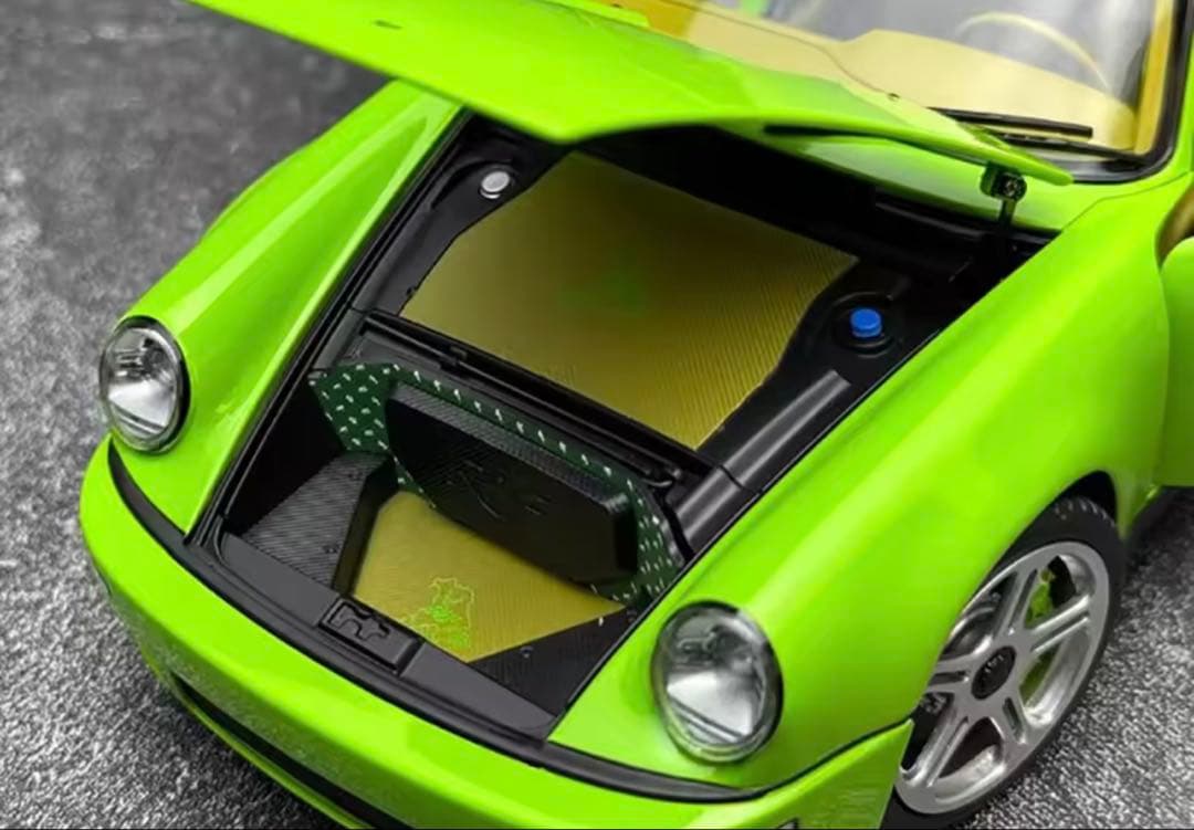 1:18 RUF SCR 2018バーチグリーン アロイ フルオープンカーモデル