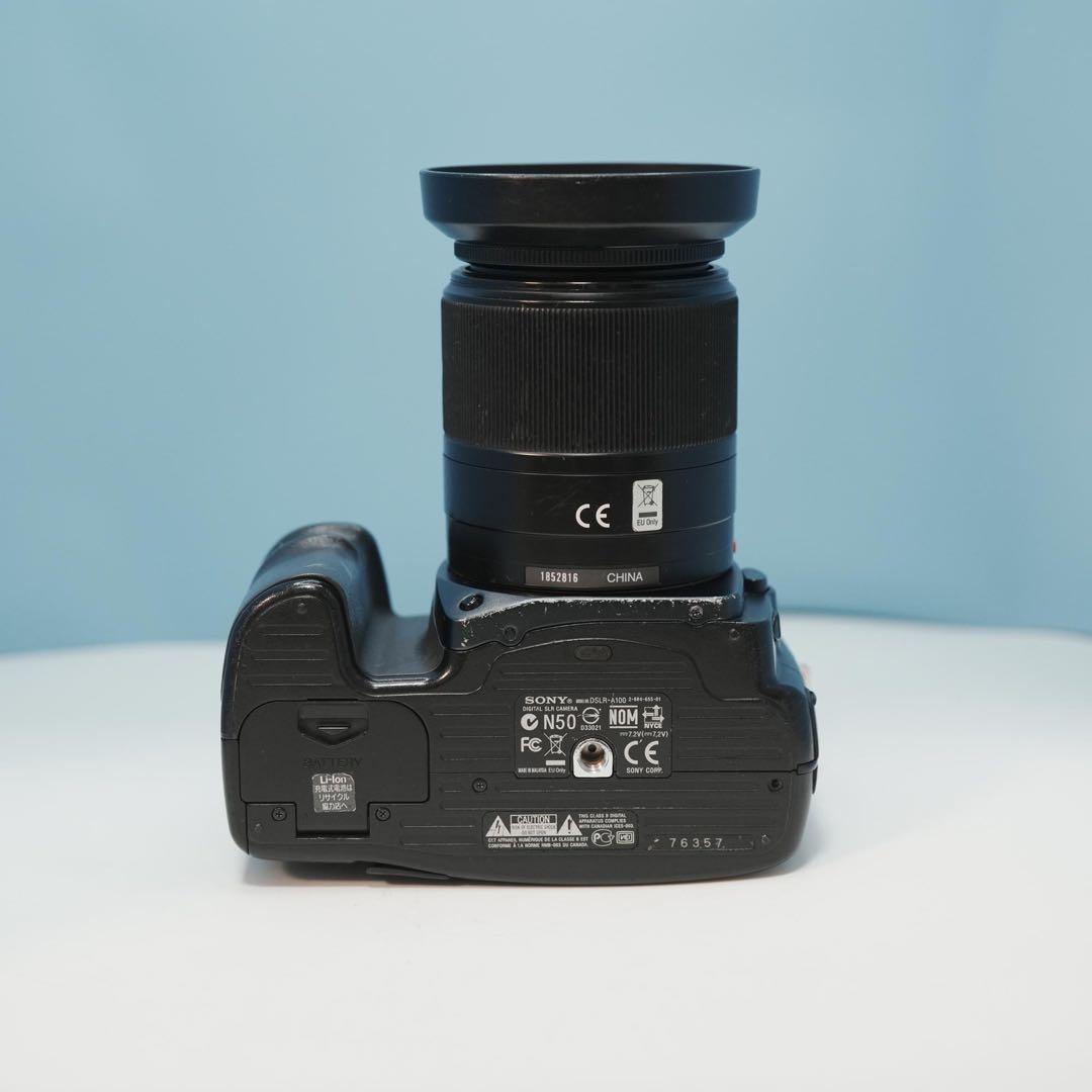 SONY α 100 一眼レフ フルセット a4559