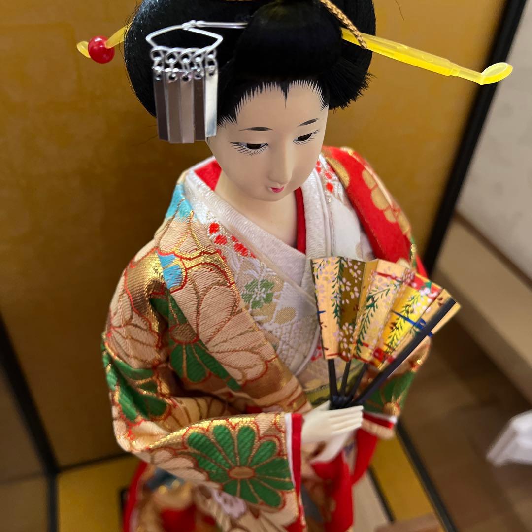 美品　日本人形　花嫁人形　昭和レトロ　置物　着物　和装　お祝い