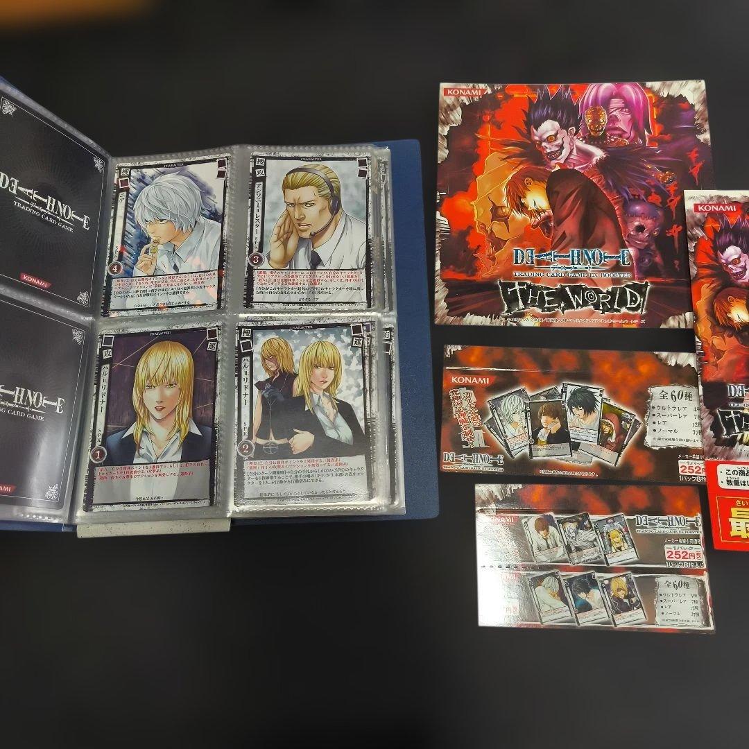 DEATHNOTE　トレカ　カード　デスノート　コンプ 廃盤　検　ウエハース
