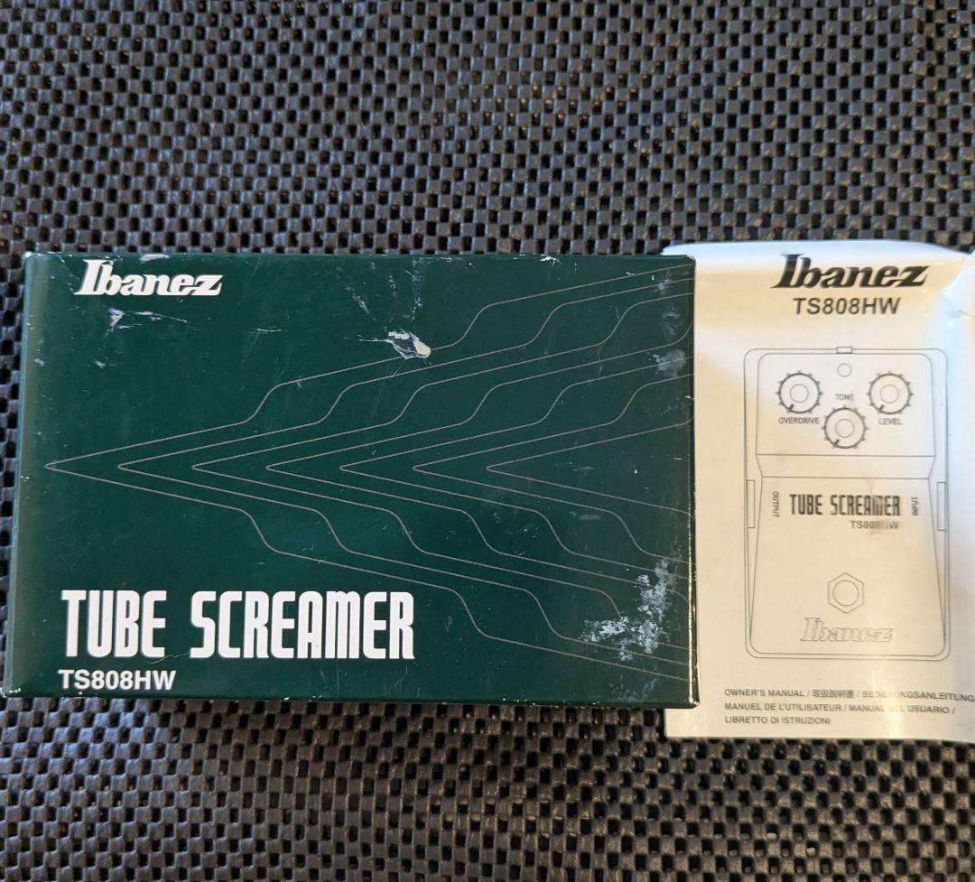 ギター IBANEZ TS808HW Hand-Wired Tubescreamer