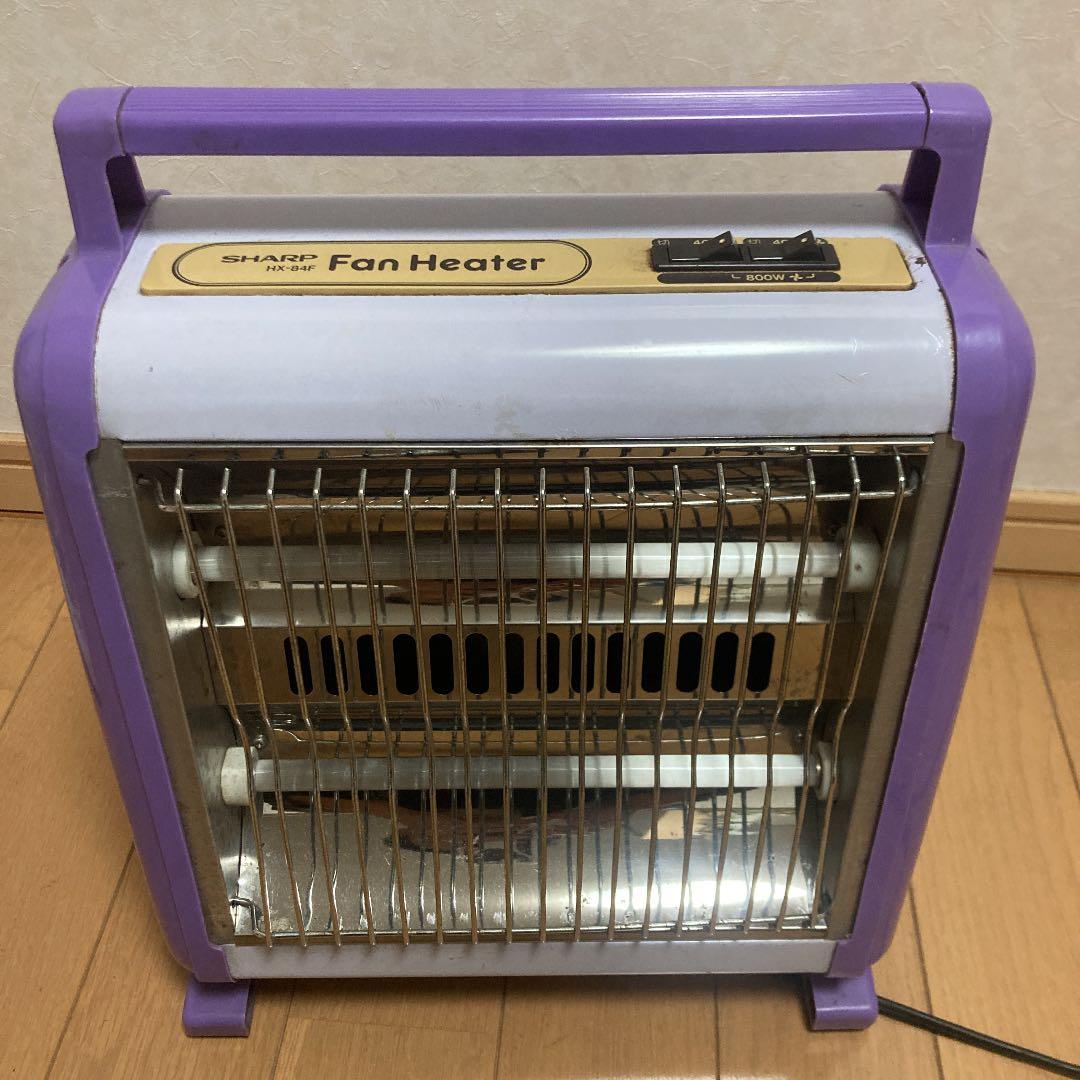 【好配色】昭和家電SHARP fan heater、HX-84F、ファンヒーター
