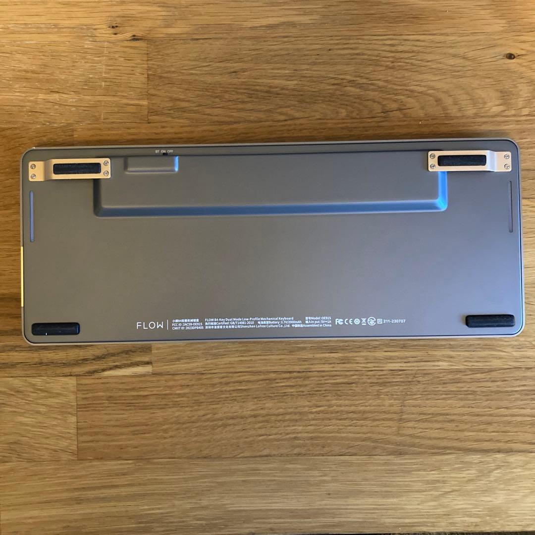 Lofree FLOW グレー メカニカルキーボード