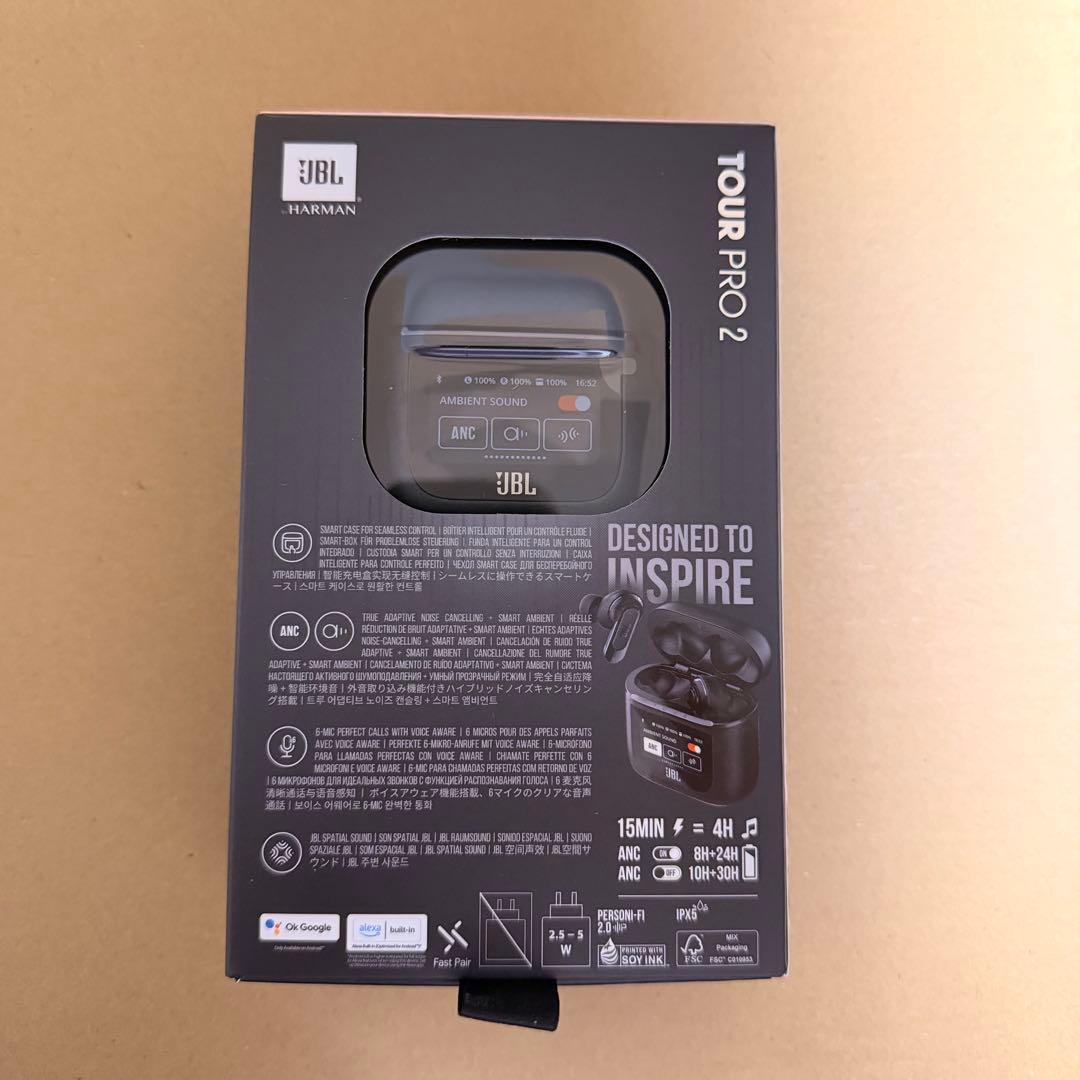 【新品✨未使用】JBL TOUR PRO 2 ワイヤレスイヤホン