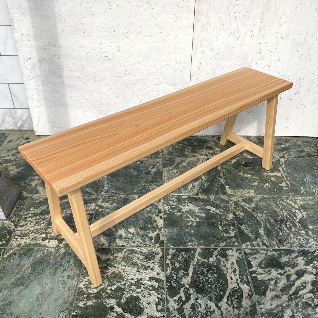 じゅん　国産ひのき　ダイニングベンチ　木製ベンチ
