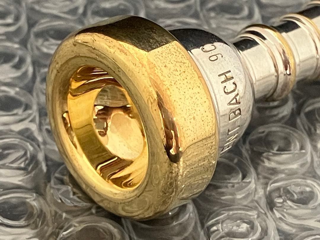 BACH 9C トランペット用　金メッキ