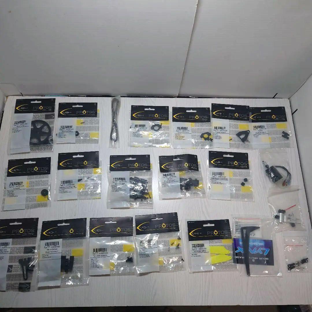 MSH PROTOS miniヘリ スペア部品多数付 （450サイズ）