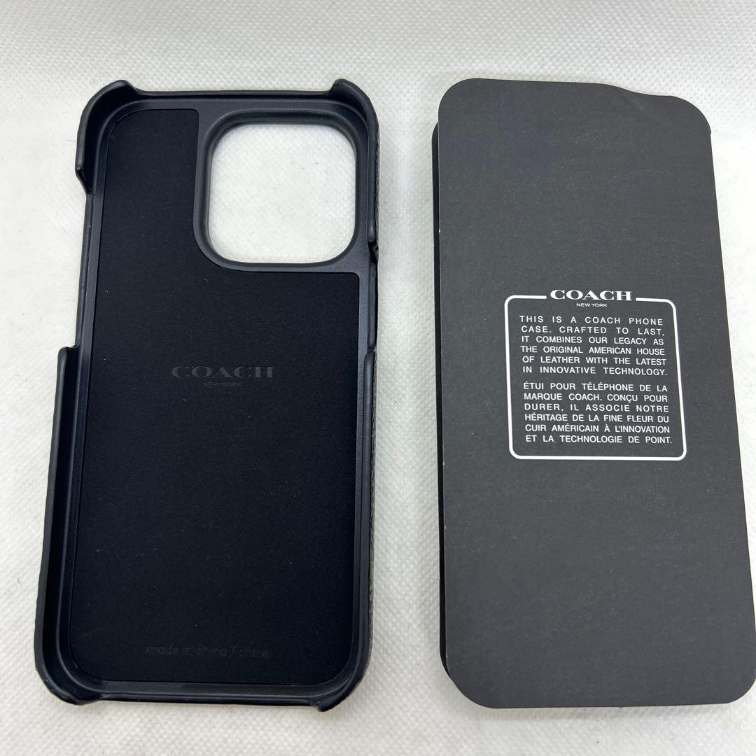 コーチ　スマホ カバー ケース　REX レキシー　恐竜　iPhone 14PRO