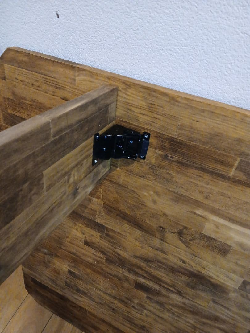 木製　ハンドメイド　オーダー　折りたたみテーブル　ワトコオイル