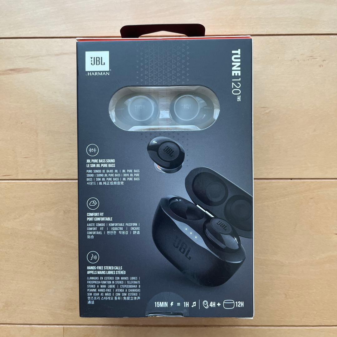 JBL TUNE 120 ワイヤレスヘッドホン JBL T120TWSBLK
