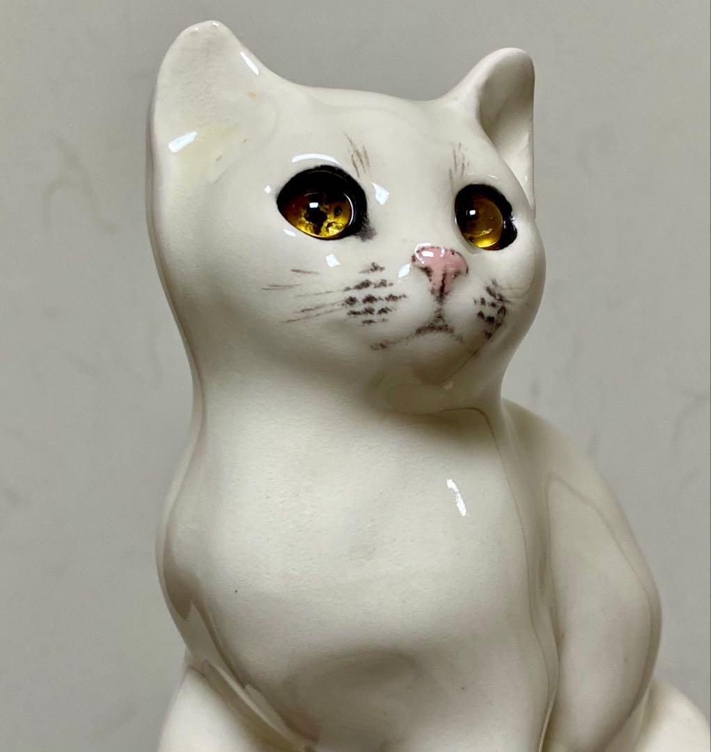 ウィンスタンレイキャット　ケンジントンキャット　初期作品　白猫仔猫