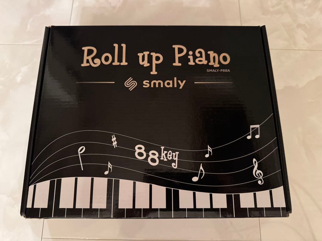 未使用♬スマリー 電子ピアノ ロールアップピアノ 88鍵盤 SMALY-P88A
