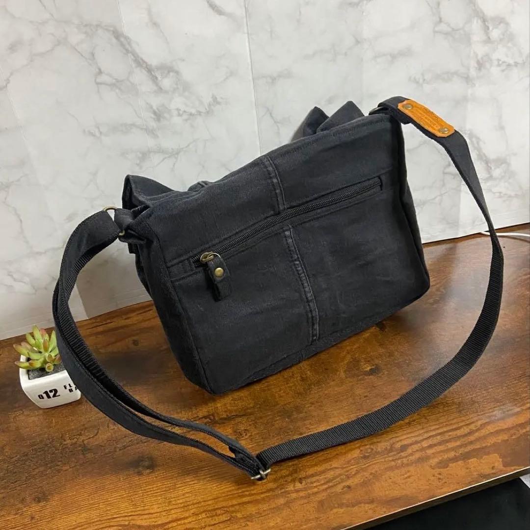 専用※Ｎｏ.54 デニムリメイク【フリル付きサコッシュ】ショルダーバッグ
