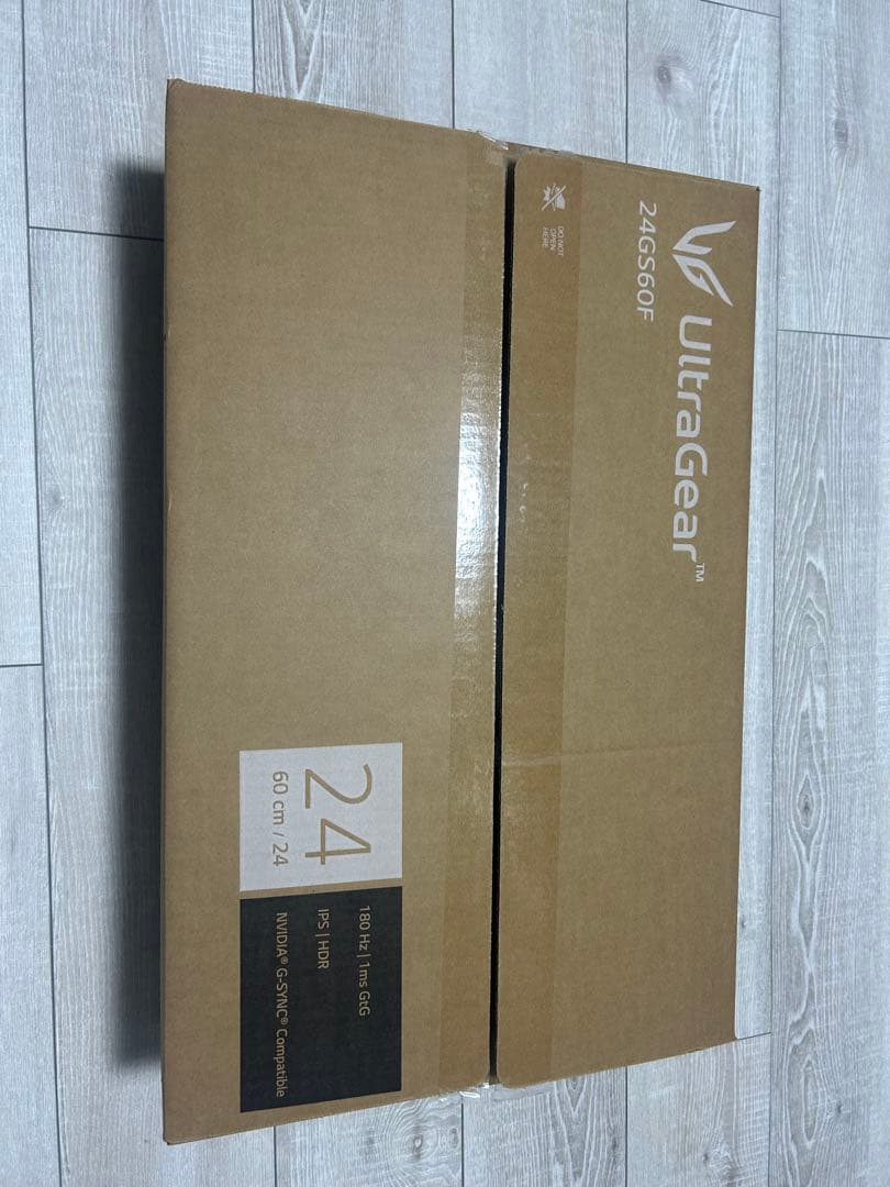 LG ゲーミングモニター UltraGear 24GS60F-B 23.8インチ