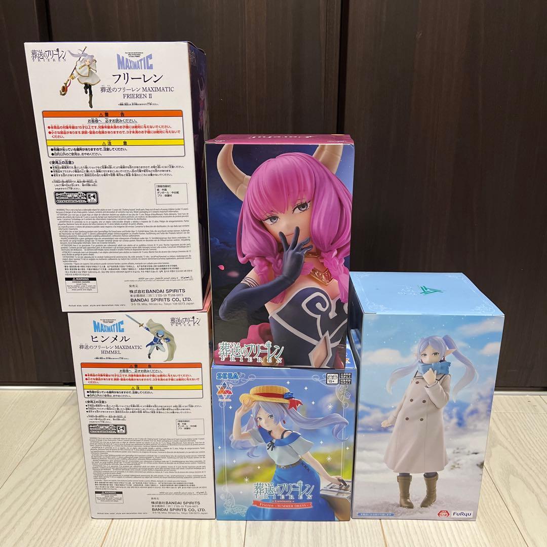 葬送のフリーレンフィギュアまとめ売り5体