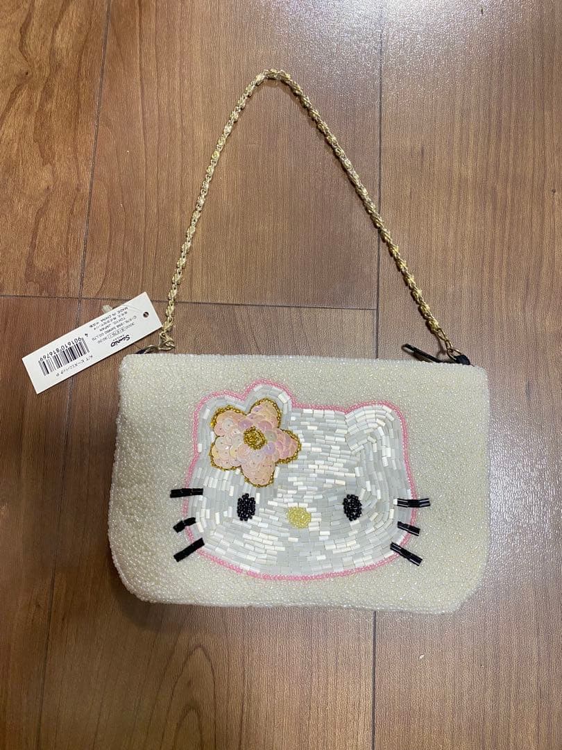 【ハローキティ】Y2Kポーチバッグ 未使用！