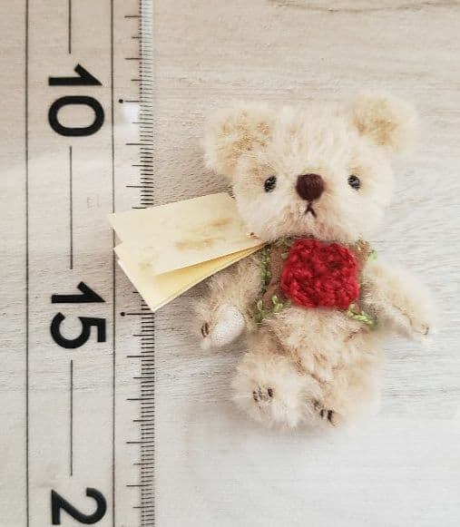 小さなふわふわ ベア ちゃん 作家 テディベア