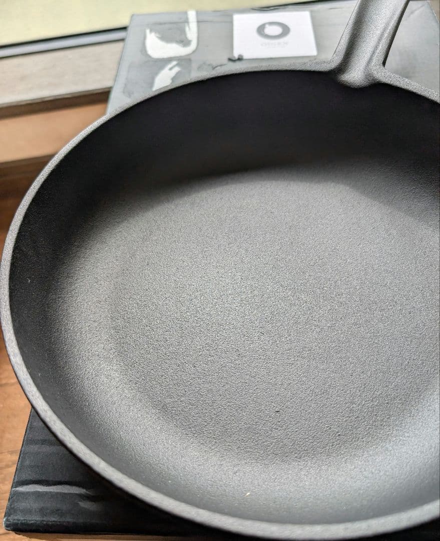 【未使用】及源鋳造 南部鉄器 フライパン24cm