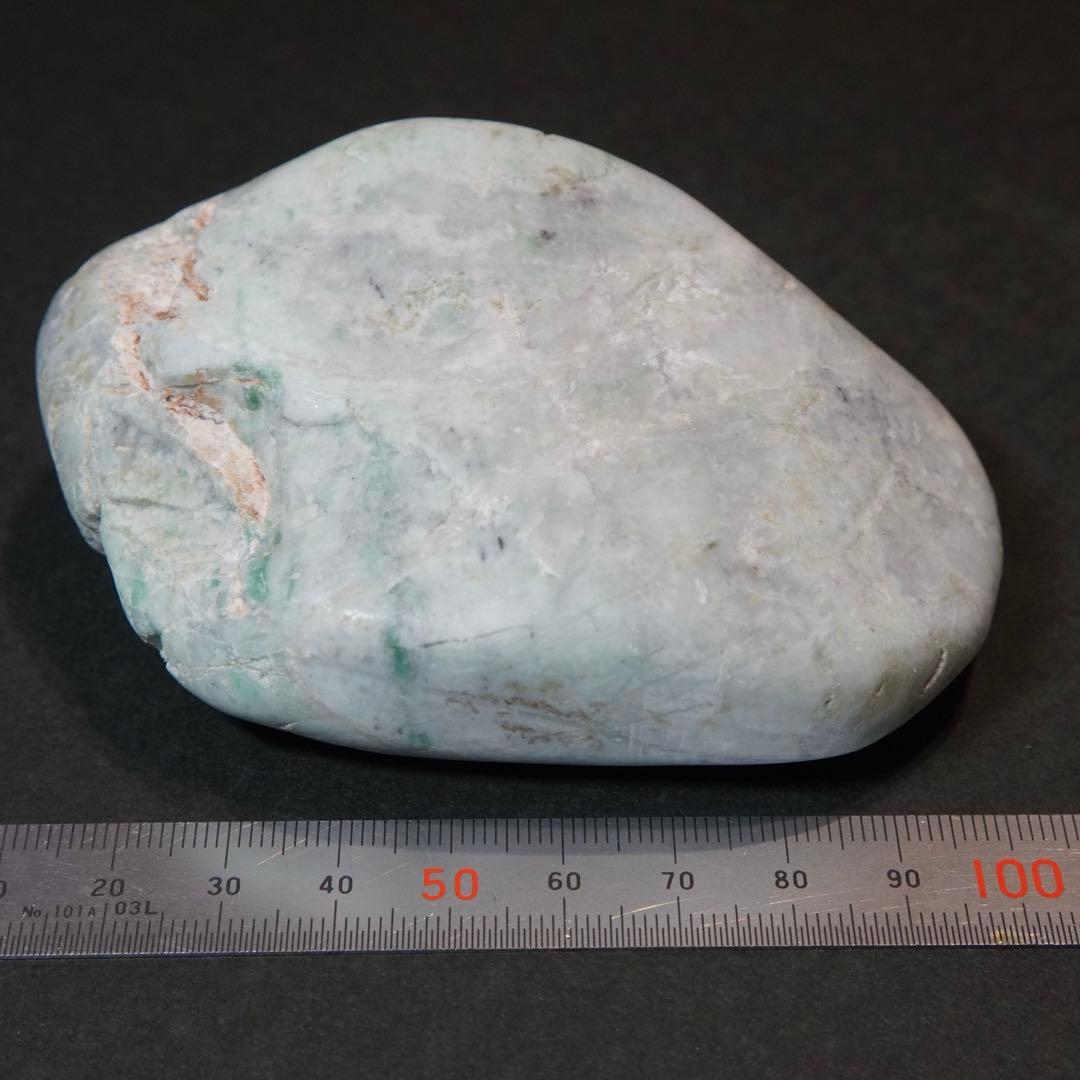 糸魚川翡翠 ヒスイ 原石 海石 347g