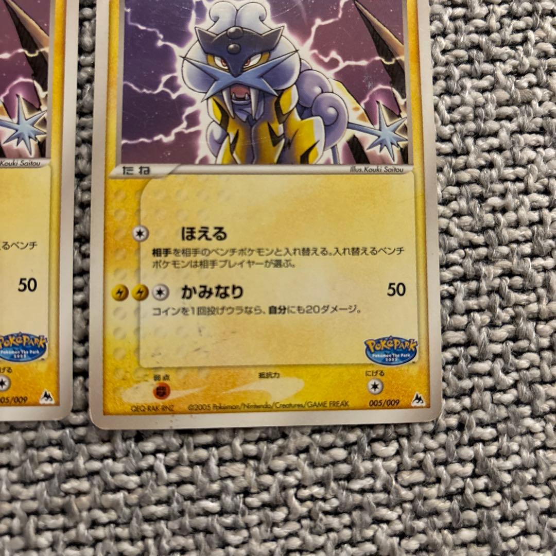 ポケパーク　ライコウ